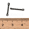 304 Stainless Steel Connector Charms STAS-Q323-02C-B-3