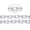 Aluminum Faceted Cable Chain CHA-N003-36P-2