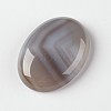 Natural Agate Gemstone Oval Cabochons G-J329-05-13x18mm-2