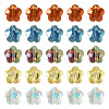 20Pcs Transparent Glass Beads GLAA-TADJ0001-08-1