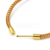 Braided Nylon Cord Bracelet Making MAK-L043-01G-08-2