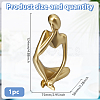 Resin Abstract Thinker Display Decorations AJEW-WH0270-624B-2