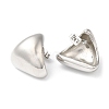 Rack Plating Brass Twist Triangle Stud Earrings EJEW-Q766-06P-2