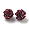 Acrylic Handmade Polymer Clay Rhinestone Beads FIND-Z036-01A-1
