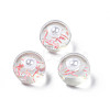 Translucent Acrylic Cabochons TACR-N006-14E-1
