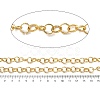 304 Stainless Steel Textured Figaro Chains CHS-S010-03G-3