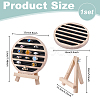 Round Wooden Ring Display Easels RDIS-WH0032-005A-2