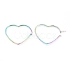 201 Stainless Steel Hoop Earrings EJEW-A052-12C-M-1