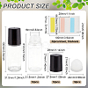 Transparent Glass Roller Ball Bottles AJEW-BC0007-35-2