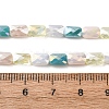 Electroplate Glass Beads Strands EGLA-D300-05-12-3
