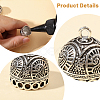 16Pcs Tibetan Style Zinc Alloy Pendant Bails FIND-CA0011-75B-4