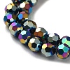 Electroplate Glass Bead Strands LS-EGLA-R042-6mm-04-2