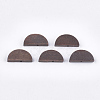 Painted Natural Wood Beads WOOD-T021-05A-03-1