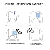Computerized Embroidery Cloth Iron On Patches DIY-GF0002-15C-5