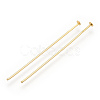 Brass Flat Head Pins KK-G331-11-0.7x40-4