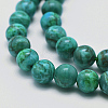 Natural Marble Beads Strands G-K211-10mm-A-3