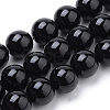 Natural Obsidian Beads Strands G-S259-33-10mm-1