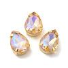 Moonlight Effect Teardrop Sew on Rhinestone GLAA-P055-03B-G02-1