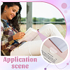 40Pcs PP Plastic Blank Bookmarks AJEW-BC0009-19-5