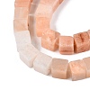 Natural Pink Aventurine Beads Strands G-T139-8x8-36B-3