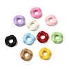 Baking Paint Alloy Enamel European Beads FIND-G092-08-2
