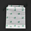 Plastic Frosted Drawstring Bags ABAG-M003-01A-07-3