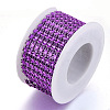 8 Rows Plastic Diamond Mesh Wrap Roll OCOR-N005-001B-2