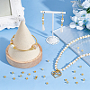 100Pcs Brass Bead KK-BC0013-53C-5