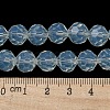 Imitation Jade Glass Beads Stands EGLA-A035-J10mm-D06-5