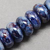 Handmade Porcelain European Beads X-OPDL-Q100-3-2