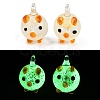 Handmade Lampwork Pendants LAMP-I029-11A-1
