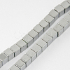 Non-magnetic Synthetic Hematite Beads Strands X-G-Q876-3mm-7-2