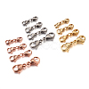 Yilisi 24Pcs 4 Style 304 Stainless Steel Lobster Claw Clasps STAS-YS0001-22-2