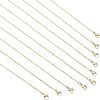 304 Stainless Steel Cable Chain Necklace STAS-UN0017-34G-A-1