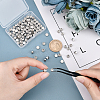100Pcs 304 Stainless Steel Rhinestone Settings STAS-UN0030-67-2