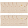 10Pcs Velvet Pouches with Snap Button ABAG-SP0001-42F-7