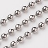 Tarnish Resistant 304 Stainless Steel Ball Chains CHS-L015-45-1
