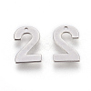 Tarnish Resistant 201 Stainless Steel Charms STAS-F175-01P-2-1