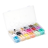72Pcs 18 Style CCB Plastic & Imitation Gemstone & Opaque Acrylic Beads MACR-LS0001-05A-7