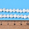 Natural Cultured Freshwater Pearl Beads Strands PEAR-T006-18D-5