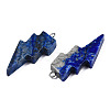 Natural Lapis Lazuli Pendants G-N332-53-A01-3
