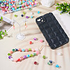 200Pcs Opaque Acrylic Beads OACR-TA0003-56-7