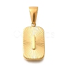 304 Stainless Steel Pendants STAS-S161-01I-G-1