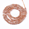 Natural Sunstone Beads Strands G-N328-002B-2