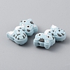 Cat Silicone Beads SIL-WH0002-86C-2