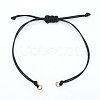 Waxed Polyester Cord Bracelets Making AJEW-JB01297-02-1