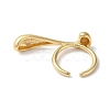 Alloy Open Cuff Rings for Women RJEW-S412-04G-05-4