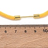 Adjustable Nylon Cord Necklace Making KK-CBACFA2-02G-28-2