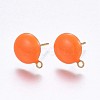 Ion Plating(IP) 304 Stainless Steel Stud Earring Findings STAS-P203-A05-02-1
