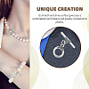80Pcs 8 Styles Tibetan Style Toggle Clasps TIBEB-CJ0001-28-7